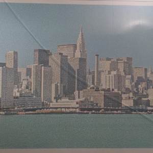 N.Y. Skyline by Hsiang-Ning Han