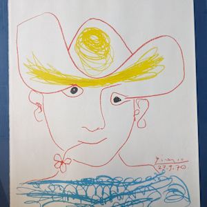 Unknown Young Spanish Peasant by after Pablo Picasso