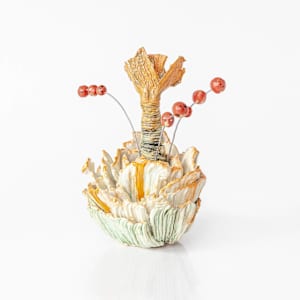 Floraison dorée / Gold Bloom by Asmae Laraqui 