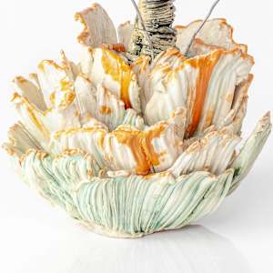 Floraison dorée / Gold Bloom by Asmae Laraqui 