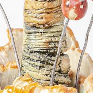 Floraison dorée / Gold Bloom by Asmae Laraqui 