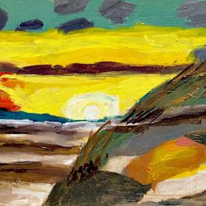 Sunset And Sand by Christopher