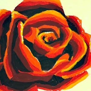 Rose Lighting The Way by AJ