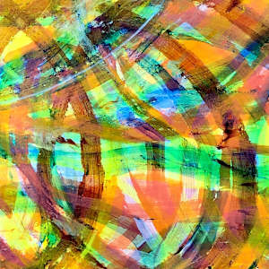 Circle Art Pastel by Spencer