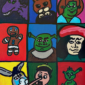 Shrek, The Cast by Cole