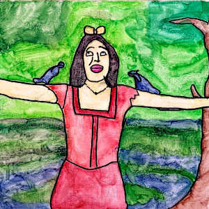 Snow White From Shrek by Garrett