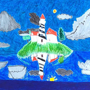 Lighthouse Reflection by Evan