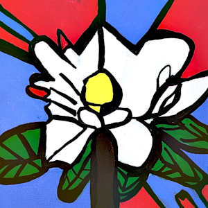 Pop Art Magnolia by Mark, Image 1.