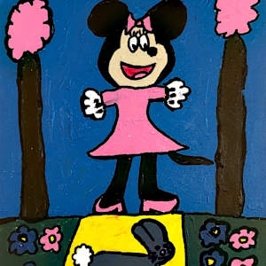 Minnie Mouse by Dustin