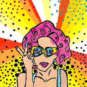 Pop Art Lady by Maddie