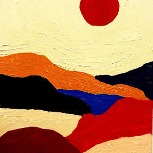 Red Hot Sun by Mike