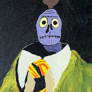 Shrunken Head Guy by Josh