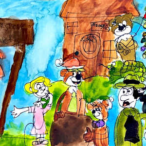 Christmas at Jellystone Park by Xander