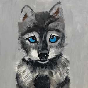 Wolf Pup by AJ