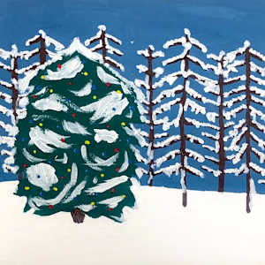 Snowy Forest by Lincoln