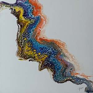 Afloat in Hues by Jeanine D Rozier