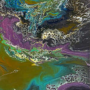 Violet Inlet by Jeanine D Rozier