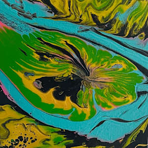 Lagoon Bloom by Audrey L  Alleyne