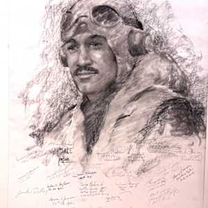 Tuskegee Airmen "Lee Archer" by Jess Dubois