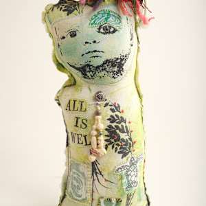 All Is Well - Cloth Doll by Tracy Stilwell