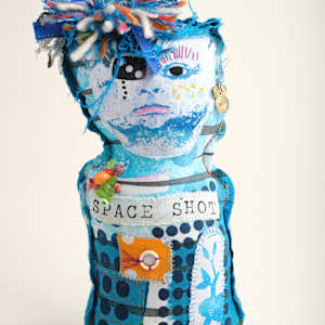 Spaceshot - Cloth Doll by Tracy Stilwell