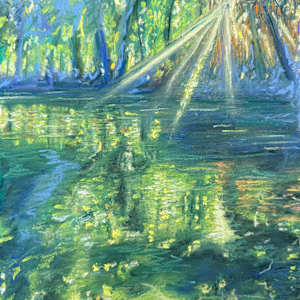 Green Dusk by Mariah Ke'olani