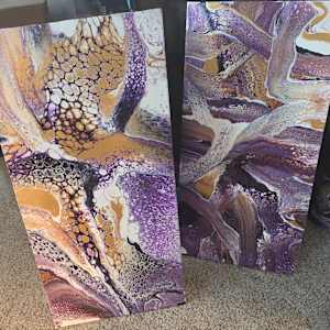 Shatterborn - Diptych by Nicole Warnock