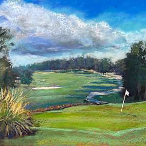Compass Pointe 18th Hole by Natalie Campbell