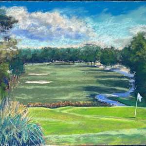 Compass Pointe 18th Hole by Natalie Campbell