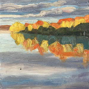 Fall Reflection II by Liz Jackson