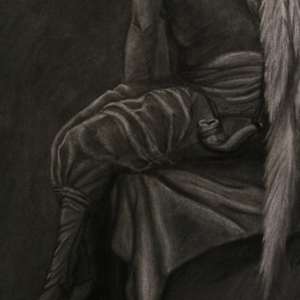 Seated Angel with Small Sofar by Kelly Wein 