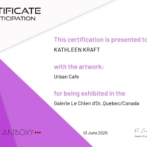 Urban Cafe by Kathleen Kraft, Image 6.