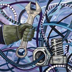 Wrenching Reality by Kathleen Kraft, Image 1.