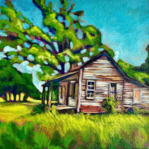 Sheltered in Green by Karen Bobinski, Image 1.