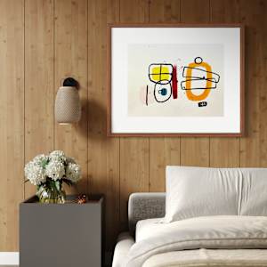 A Simple Equation by Ladianne Henderson  Image: A Simple Equation by Ladianne Henderson. Mixed media on paper. 24x18 in. 2021. MOCKUP 2