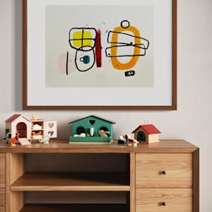A Simple Equation by Ladianne Henderson  Image: A Simple Equation by Ladianne Henderson. Mixed media on paper. 24x18 in. 2021. MOCKUP 3