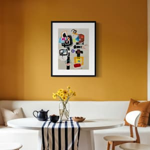 Chutes and Ladders by Ladianne Henderson  Image: Chutes and Ladders by Ladianne Henderson.  Mixed media on paper. 21x28 in. 2020. MOCKUP 3