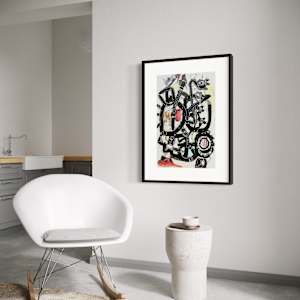 Corpo by Ladianne Henderson  Image: Corpo by Ladianne Henderson. Mixed media on paper. 18x24 in. 2020. MOCKUP  1