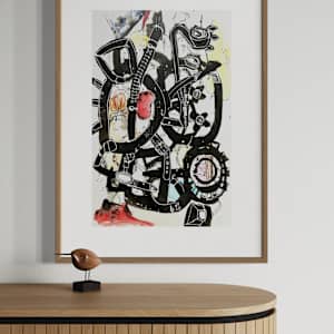 Corpo by Ladianne Henderson  Image: Corpo by Ladianne Henderson. Mixed media on paper. 18x24 in. 2020. MOCKUP 4