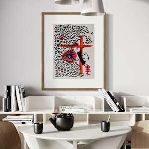 Keeping Count by Ladianne Henderson  Image: Keeping Count, by Ladianne Henderson.  Mixed media on paper. 18x24 in. 2024. MOCKUP 1