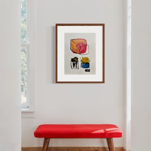Laboratory by Ladianne Henderson  Image: Laboratory by Ladianne Henderson. Mixed media on paper. 18x24.2022. MOCKUP 4