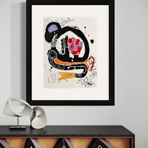 Schema by Ladianne Henderson  Image: Schema by Ladianne Henderson. Mixed media on paper. 18x24 in.  2020.  MOCKUP  2