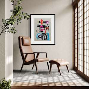 Monopoly by Ladianne Henderson  Image: Monopoly by Ladianne Henderson. Mixed media on canvas. 21x28 in. 2020. MOCKUP 3