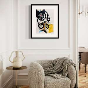 Mystic by Ladianne Henderson  Image: Mystic by Ladianne Henderson. Mixed media on paper. 18x24 in. 2020. MOCKUP 1