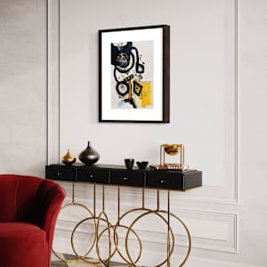 Mystic by Ladianne Henderson  Image: Mystic by Ladianne Henderson. Mixed media on paper. 18x24 in. 2020. MOCKUP 3