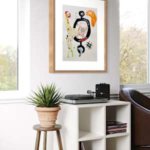 Corvos by Ladianne Henderson  Image: Corvos by Ladianne Henderson.  Mixed media on paper. 18x24 in. 2020. MOCKUP 4