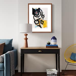 Mystic by Ladianne Henderson  Image: Mystic by Ladianne Henderson. Mixed media on paper. 18x24 in. 2020. MOCKUP 4