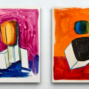 Remote View Diptych by Ladianne Henderson
