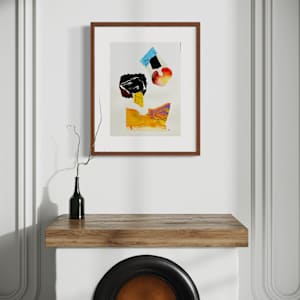 The Donor by Ladianne Henderson  Image: The Donor by Ladianne Henderson. Mixed media on paper. 18x24 in. 2021. MOCKUP 4