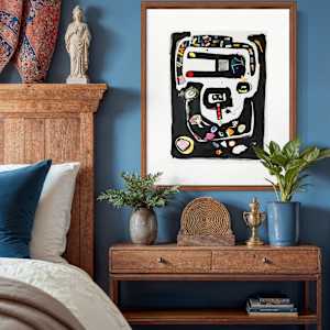 The Smallest Things Arrange Themselves by Ladianne Henderson  Image: The Smallest Things Arrange Themselves, by Ladianne Henderson.  Mixed media on paper. 18x24 in. 2024. MOCKUP  2